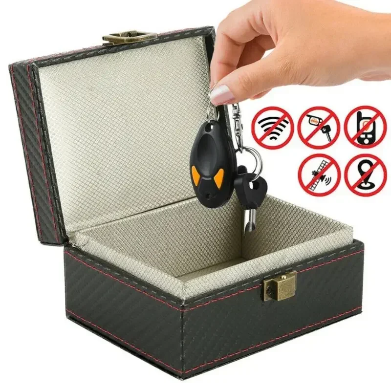 Car Key Signal Blocker - 1Pc Mobile Phone Box Car Keyless
