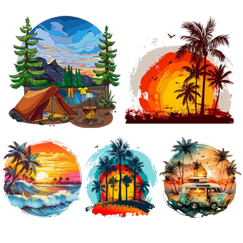 Car Accessories Quotes - Car Stickers COutdoor Camping Sunrise Sunset