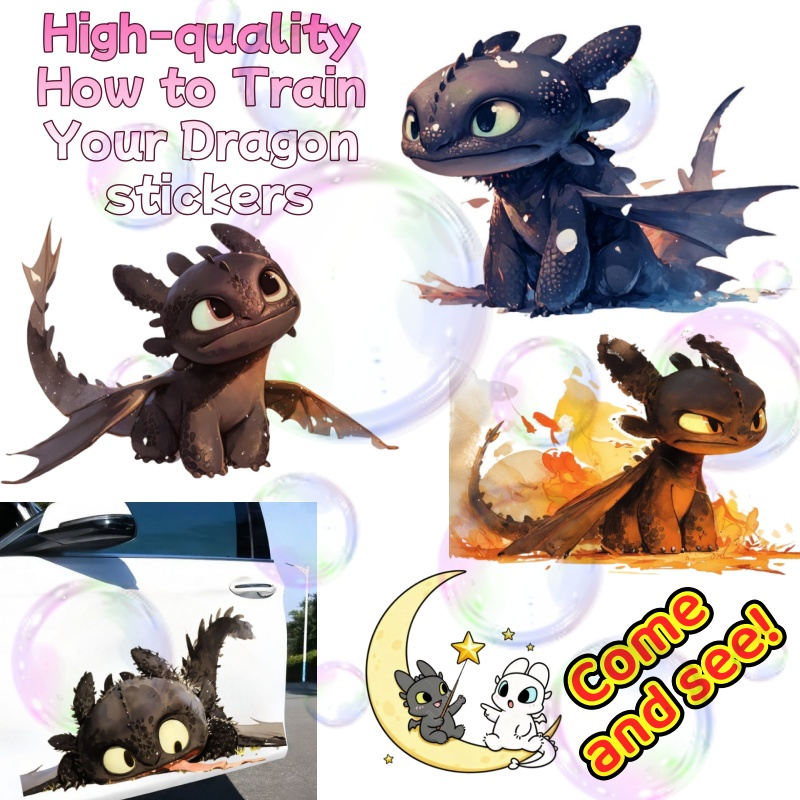 Car Accessories Toy - Dragon tamer expert, cute and toothless,