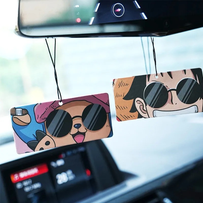 Car Accessories For Decoration - One Piece Luffy Car Pendant Fragrance