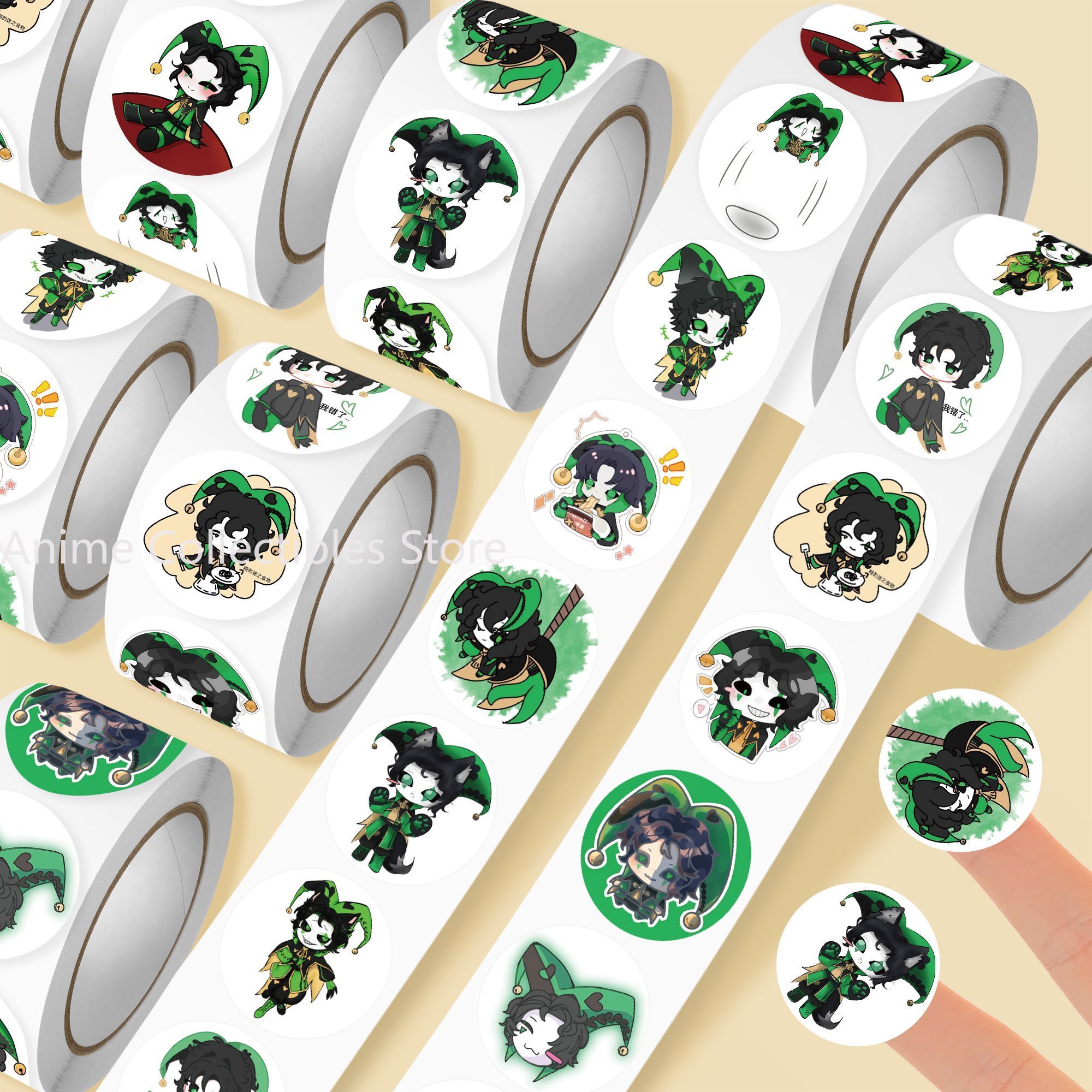 Car Accessories Quotes - 500Pc/Roll Anime The Freak Circus‌ Harleguin