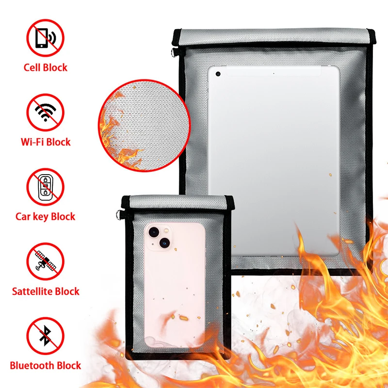 Fireproof Waterproof Faraday B - Car Key Signal Blocker ulasan dan harga