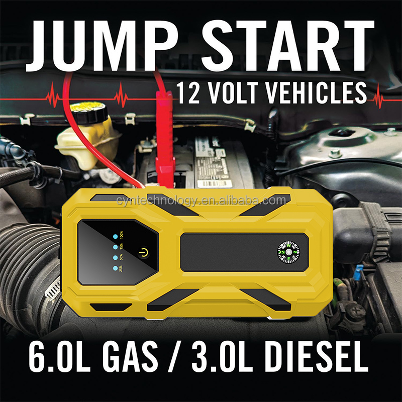 12V 1000A Peak Current Portabl - Portable Jump Starter ulasan dan harga
