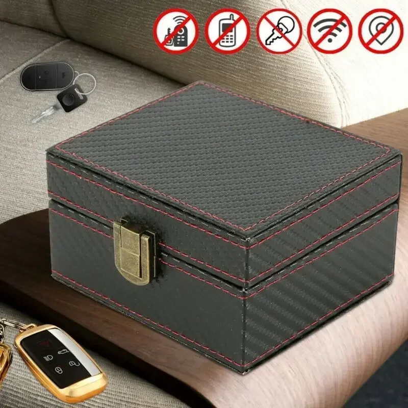 1Pc Mobile Phone Box Car Keyle - Car Key Signal Blocker ulasan dan harga