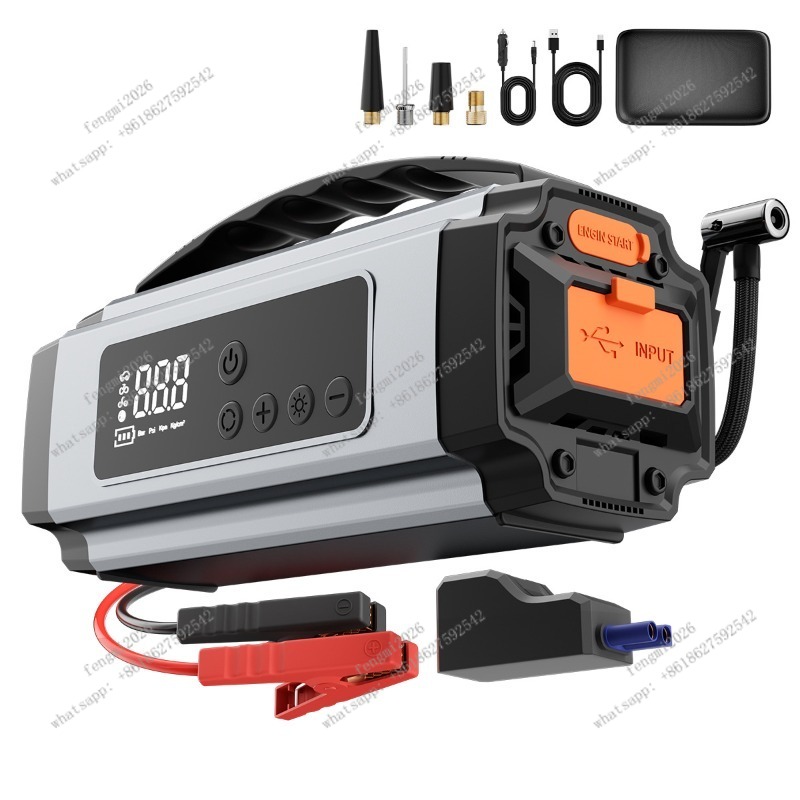 Portable Car Tire Inflator Pum - Portable Jump Starter ulasan dan harga