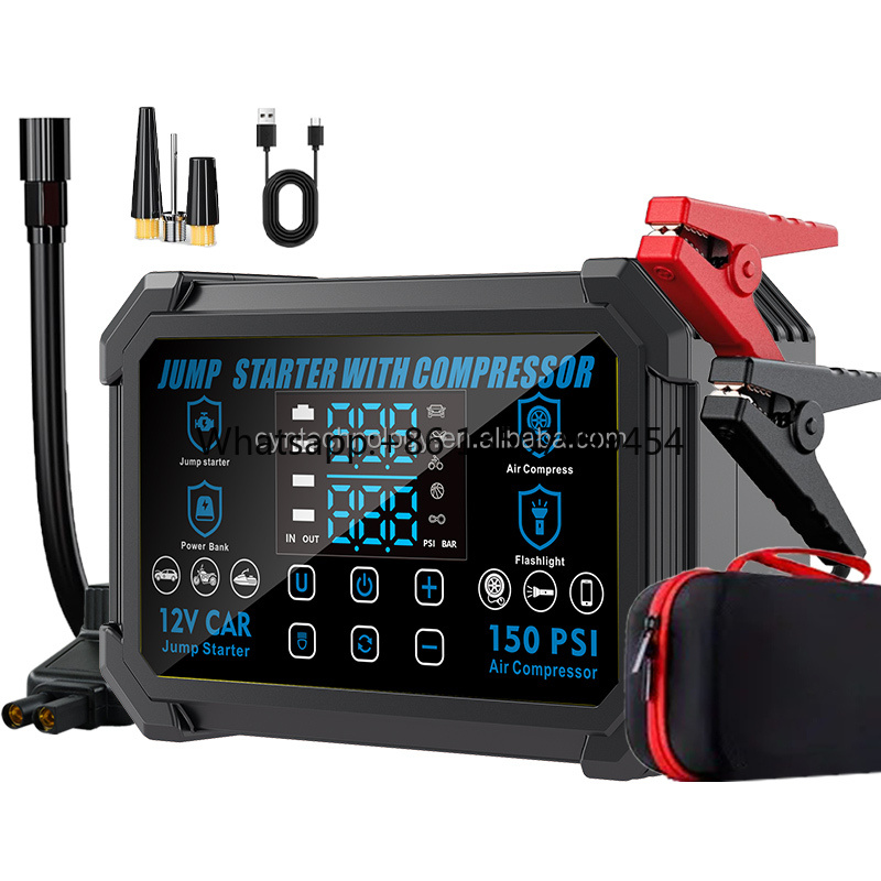 Portable 2000A Peak Jump Start - Portable Jump Starter ulasan dan harga