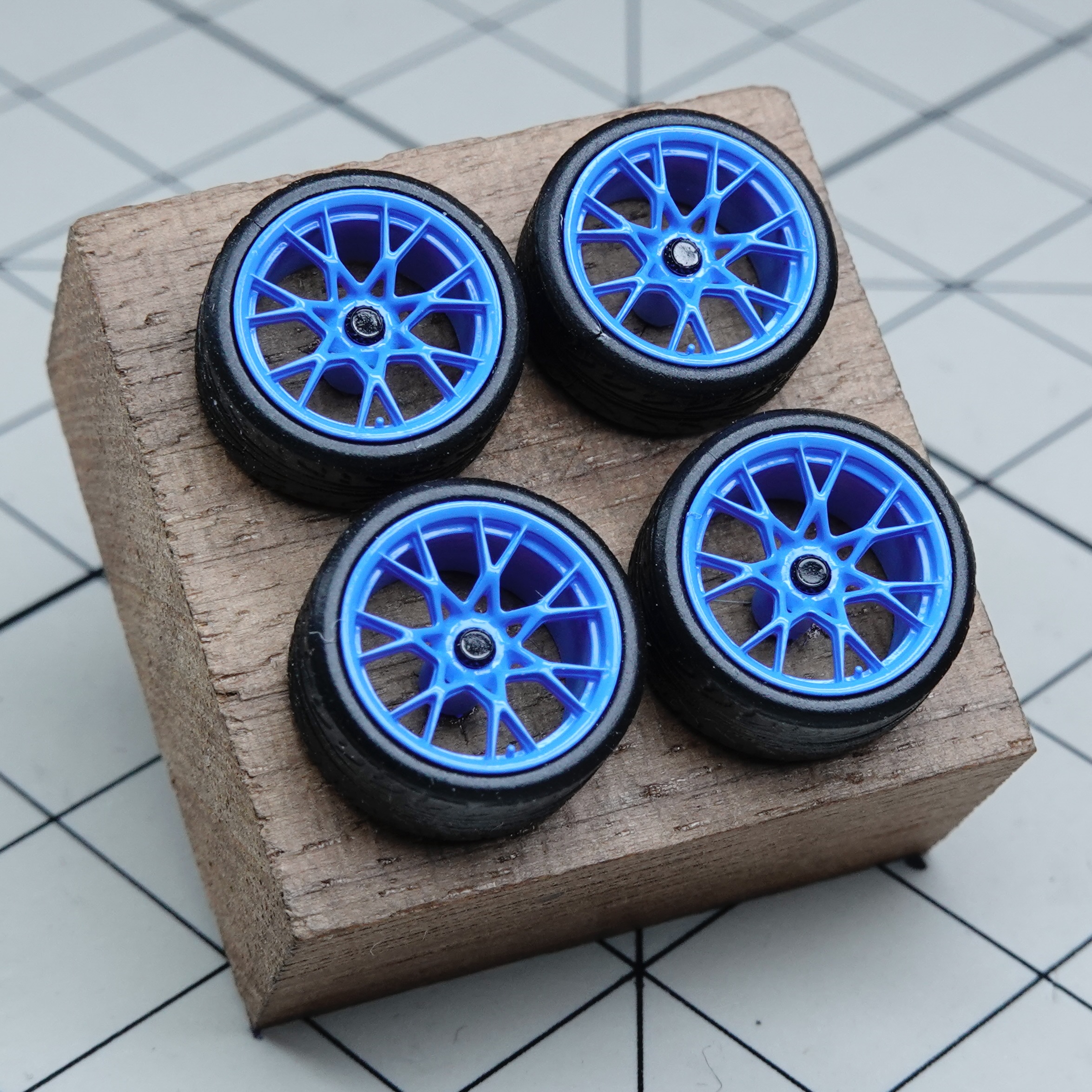 PuffStudio_1/64 Scale Wheel Hu - Car Accessories Toy ulasan dan harga