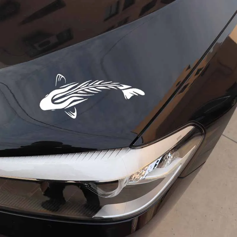 Car Stickers Fun Tribal Carp F - Car Accessories Quotes ulasan dan harga