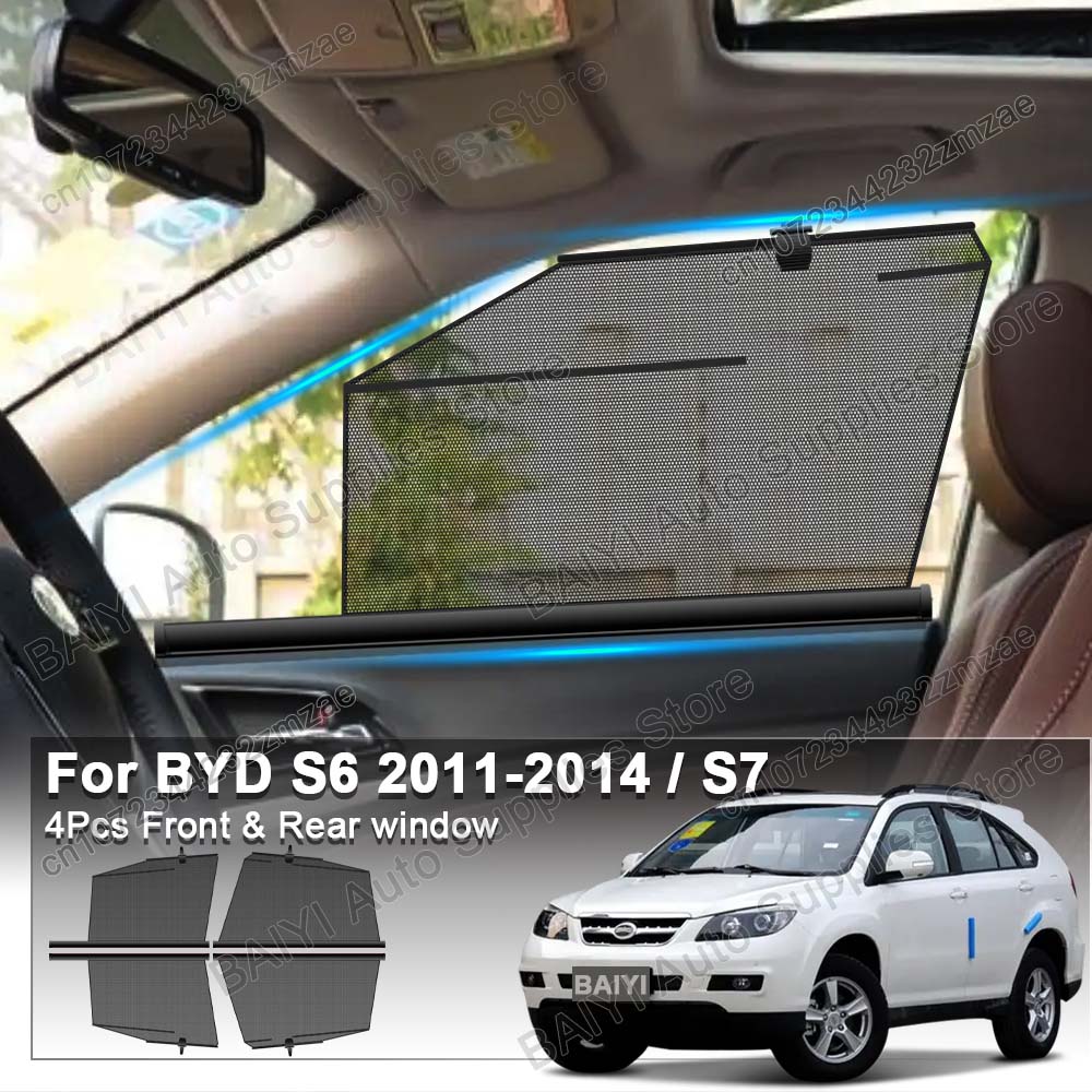 For BYD S7/S6 2011-2014 car si - Automatic Car Sunshade ulasan dan harga