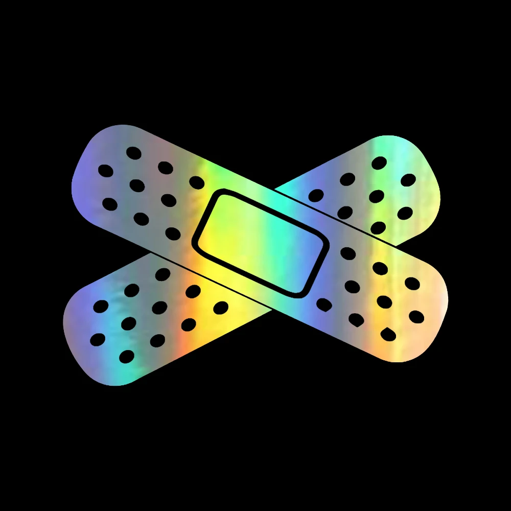 Car Sticker Funny Band Aid Car - Car Accessories Quotes ulasan dan harga