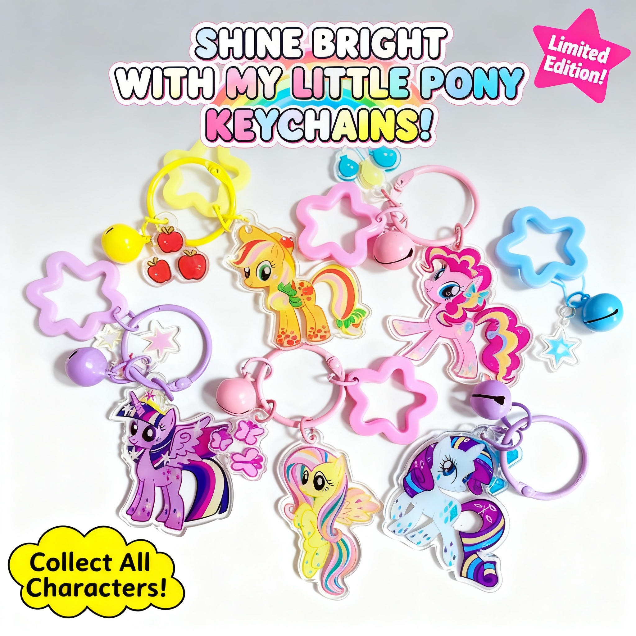Anime Kawaii Unicorn Keychain  - Car Accessories For Decoration ulasan dan harga