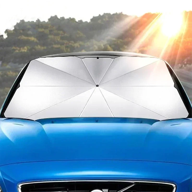 Foldable Car Sun Shade Protect - Automatic Car Sunshade ulasan dan harga