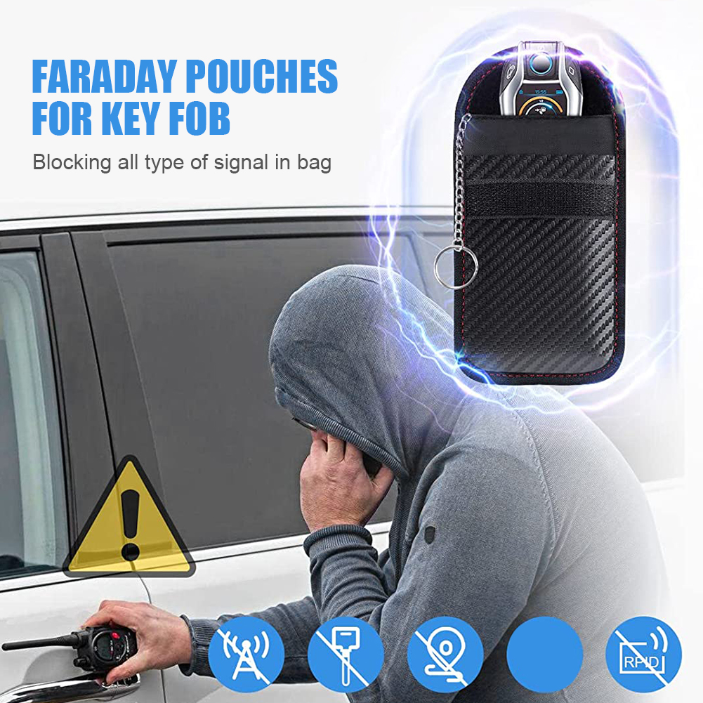 2Pcs Car Key Signal Blocker Ca - Car Key Signal Blocker ulasan dan harga