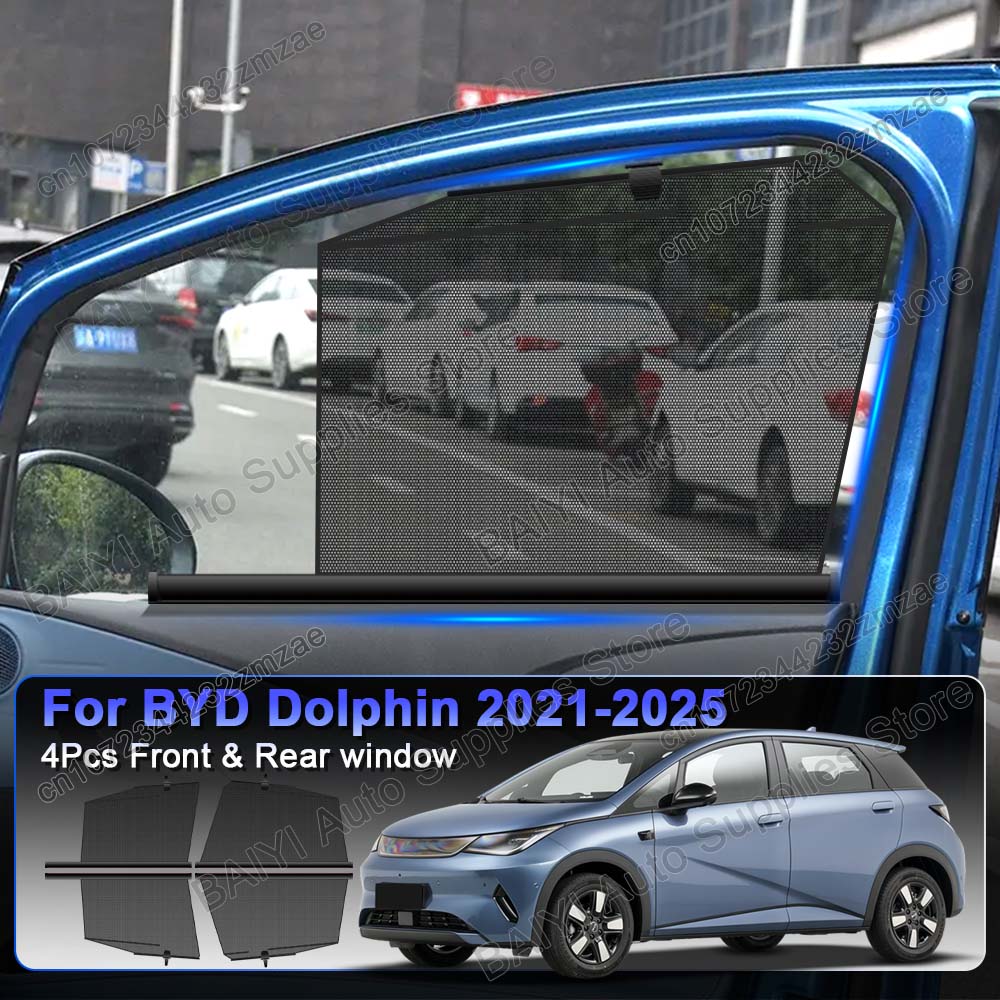 For BYD Dolphin 2021-2025 Car  - Automatic Car Sunshade ulasan dan harga