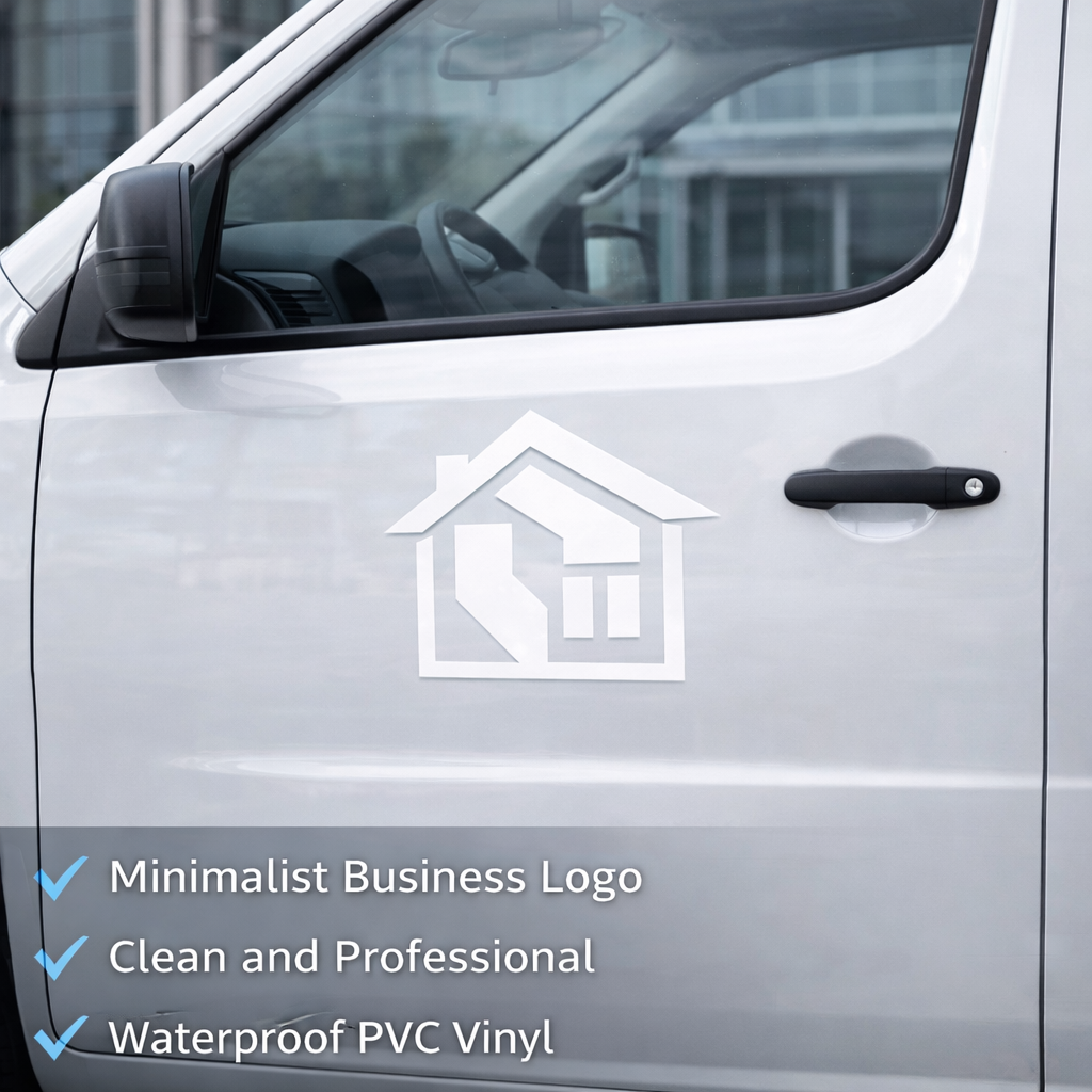 Custom Business Logo Sticker – - Car Accessories Quotes ulasan dan harga