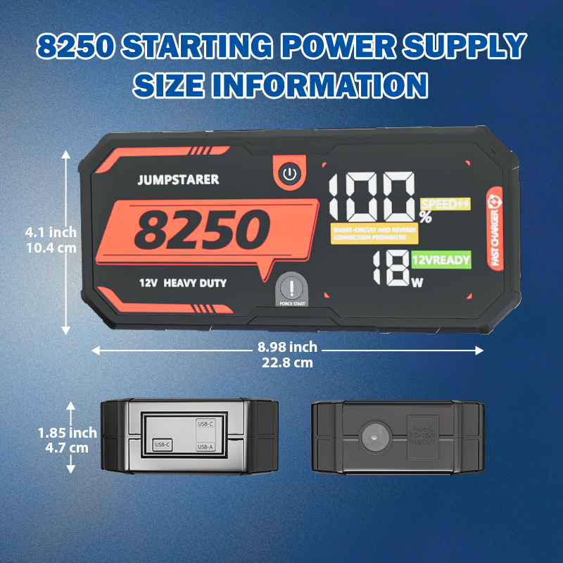 Car Battery 8250 Jump Starter  - Portable Jump Starter ulasan dan harga
