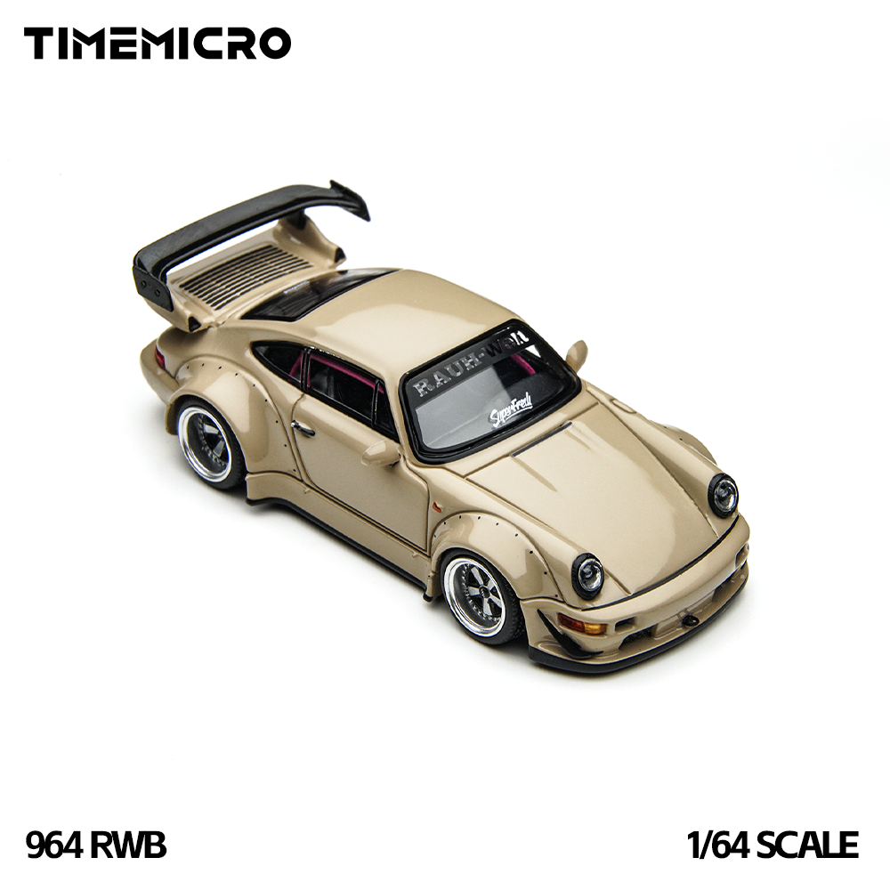 TimeMicro1:64 RWB 964 Beige Gi - Car Accessories Toy ulasan dan harga