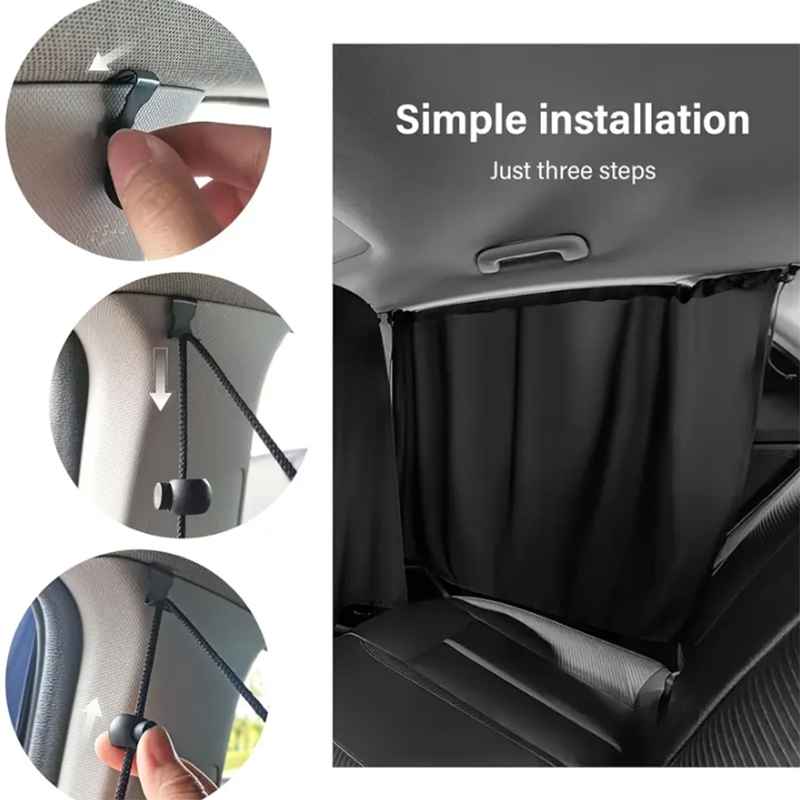 Car Privacy Curtains, Universa - Automatic Car Sunshade ulasan dan harga