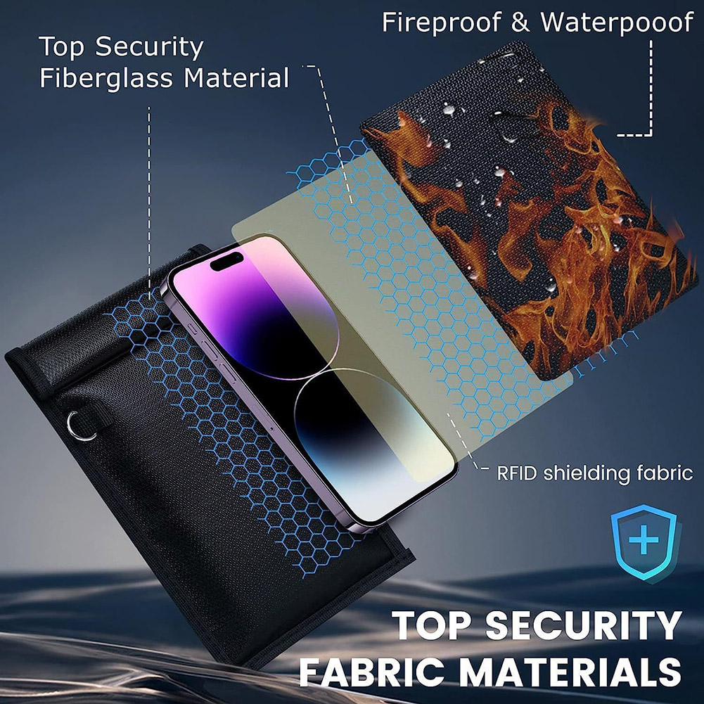 4/5 Pack Faraday Bags, RFID Si - Car Key Signal Blocker ulasan dan harga