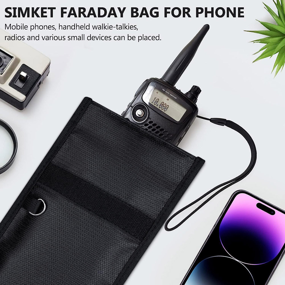 4/5 Pack Faraday Bags, RFID Si - Car Key Signal Blocker ulasan dan harga