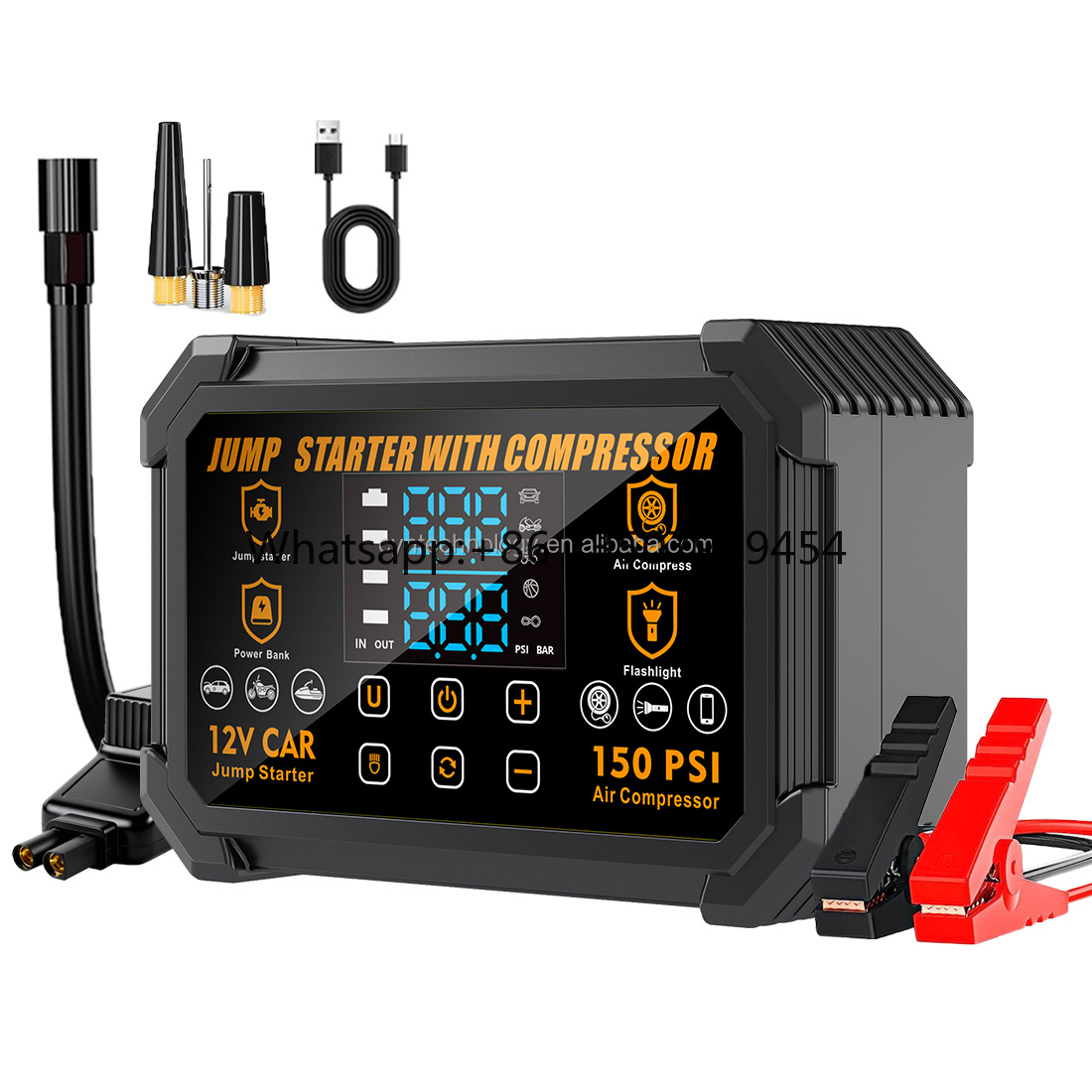Portable 3000A Peak 22200mAh H - Portable Jump Starter ulasan dan harga