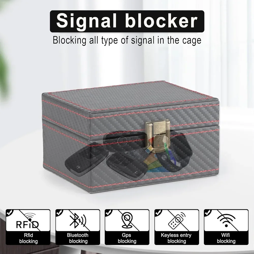Anti Theft Faraday Box RFID Fa - Car Key Signal Blocker ulasan dan harga