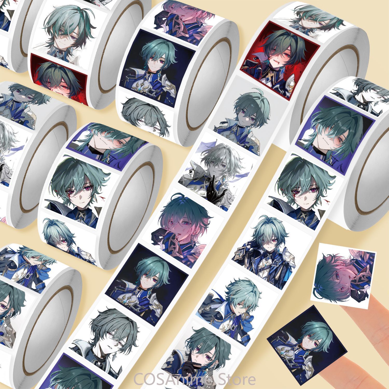 Anime Lohen Genshin Impact Q V - Car Accessories Quotes ulasan dan harga