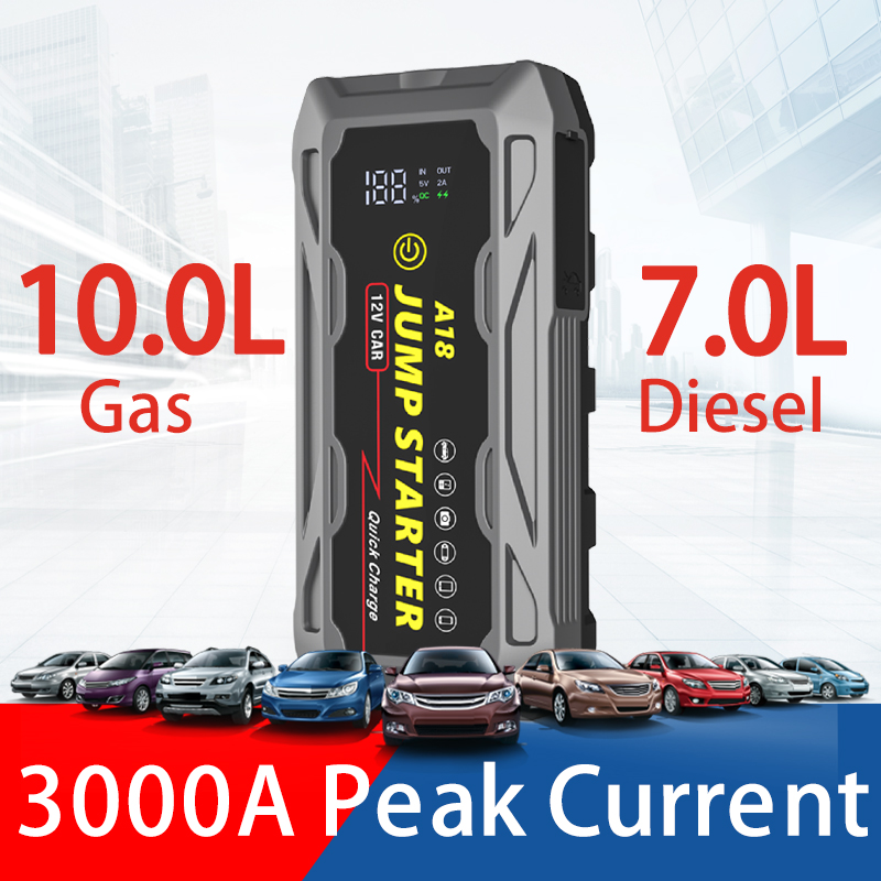 Multi-Function Car Jump Starte - Portable Jump Starter ulasan dan harga